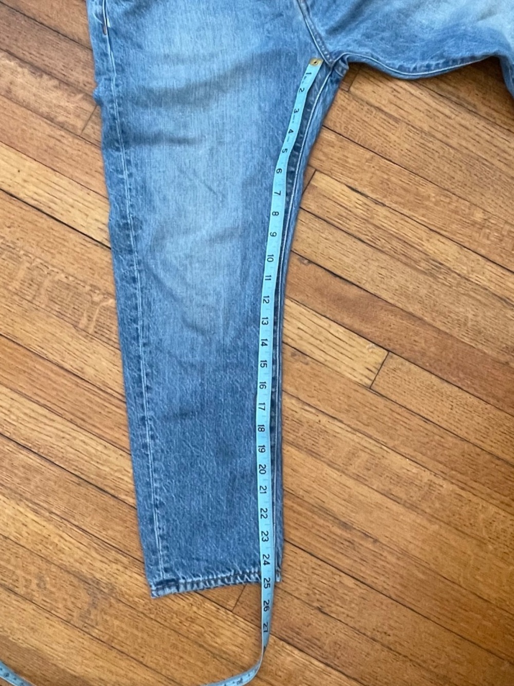 Off-White c/o Virgil Abloh Elastic Waist Cropped Jeans - Picture 6 of 11